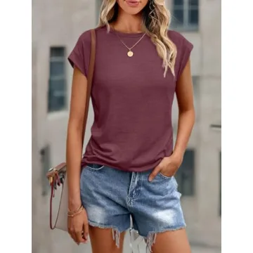 Stylish AUTOMET Women’s Casual Summer T Shirts