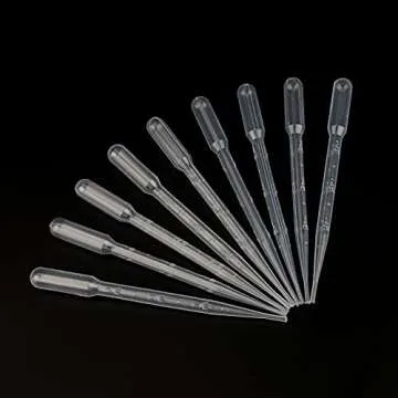 G2PLUS 100PCS 3ml Disposable Pipettes for All Uses