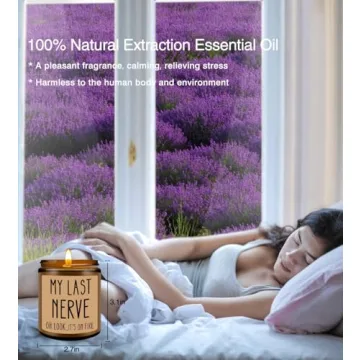 Homslover Funny My Last Nerve Candle for Unique Gifts