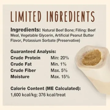 Cadet Double Stuffed Shin Bone - Durable, Dental Health Chew