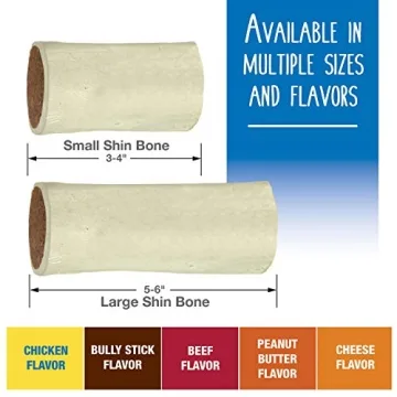 Cadet Double Stuffed Shin Bone - Durable, Dental Health Chew