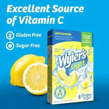 Wyler's Light Singles To Go Lemonade Drink Mix, 96 Servings
