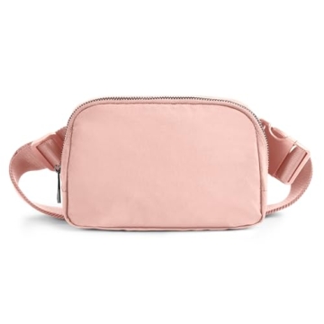 ODODOS Unisex Mini Belt Bag with Adjustable Strap Small Fanny Pack for Workout Running Traveling Hik...