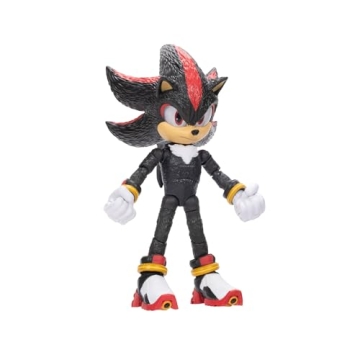Sonic 3 Movie Action Figure Shadow 5-Inch Collector Toy