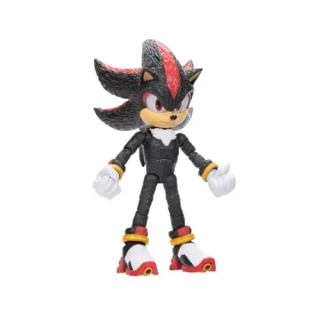 Sonic 3 Movie Action Figure Shadow 5-Inch Collector Toy