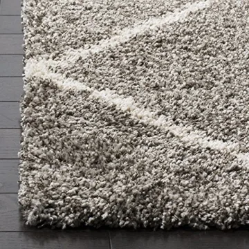 SAFAVIEH 6x9 Hudson Shag Rug - Non-Shedding, Modern Design