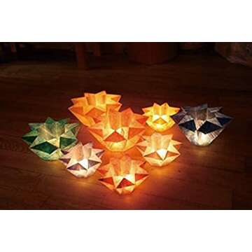 Mercurius Kite Paper 100 Pack - Vibrant Colored Craft Sheets