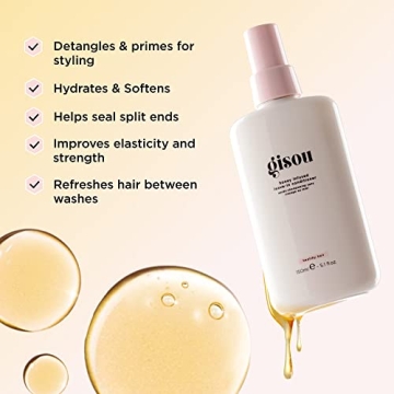 Gisou Honey Leave-In Conditioner for Frizz Control