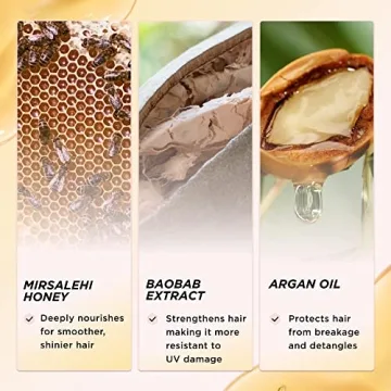 Gisou Honey Leave-In Conditioner for Frizz Control