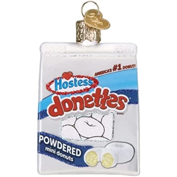 Old World Christmas Donettes Glass Blown Ornament