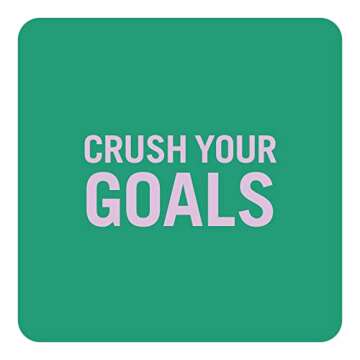 Knock Knock Crush Your Goals Inner-Truth Deck - 40 Motivational Cards, Giftable!