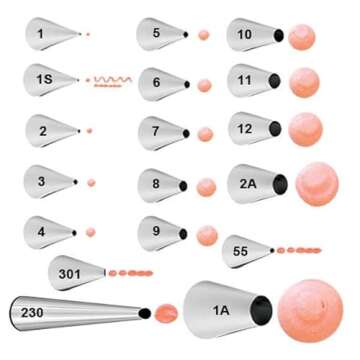 Wilton Decorating Tip, No.5 Round