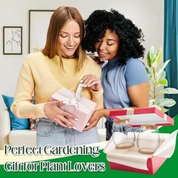 Plants Propagation Station - 2Pcs Desktop Plant Terrarium Glass Hydroponic Vases, Water Plant Propagating Jars, Gardening Gifts for Women Mom Plant Lovers (Water Drop Shape, Separated Tray Style)