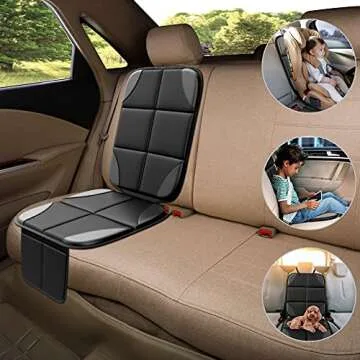 MHO+ALL Car Seat Protector for Kids & Pets - Waterproof & Durable