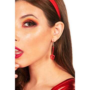 Tipsy Elves Mysterious Moon and Star Earrings for Halloween