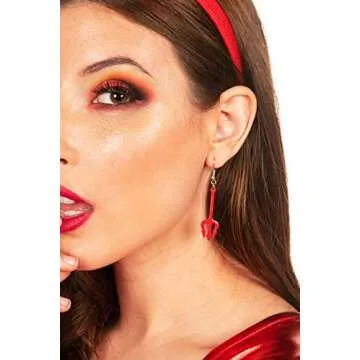 Tipsy Elves Mysterious Moon and Star Earrings for Halloween