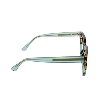 Peepers by PeeperSpecs Oprah's Favorite Women's Showbiz Oversized Blue Light Blocking Reading Glasses - Tortoise/Green +1.75