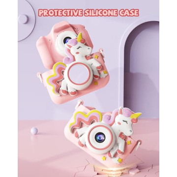Kikapabi Unicorn Kids Camera for Creative Kids