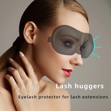 Comfortable REEBENT 3D Eye Mask for Sleeping - Block Light