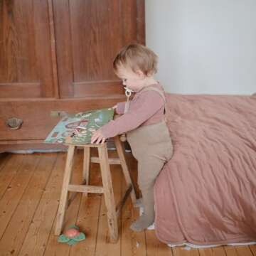 mushie Reusable Sticker Book Set (Farm) | 100+ Removable Puffy Stickers | Arts & Crafts Activity for Kids | Ages 3+