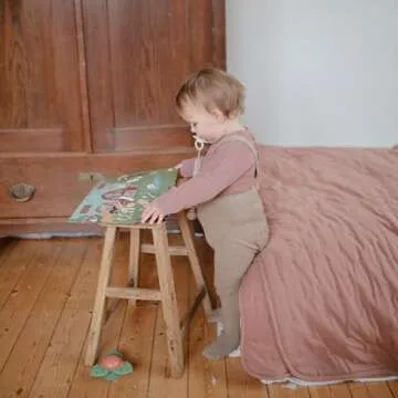 mushie Reusable Sticker Book Set (Farm) | 100+ Removable Puffy Stickers | Arts & Crafts Activity for Kids | Ages 3+