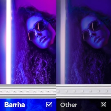 Barrina 22W UV LED Blacklight Bar for Parties and Decor