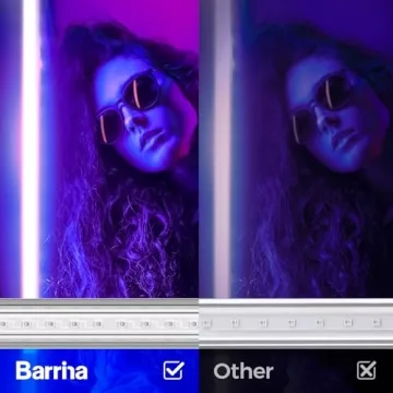 Barrina 22W UV LED Blacklight Bar for Parties and Decor