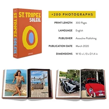 St. Tropez Soleil Coffee Table Book by Assouline
