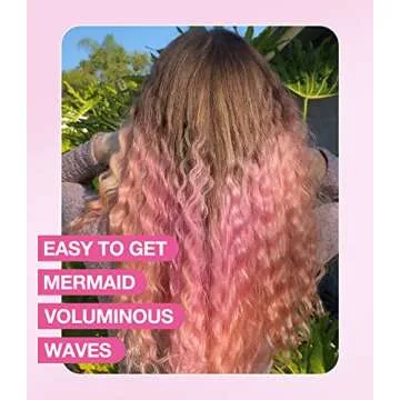 FARERY Mini Waver Curling Iron, 1/2 Inch, Hair Crimper for Women Beach Waves, Keratin & Argan Oil Infused, Dual Voltage, Pouch Bag