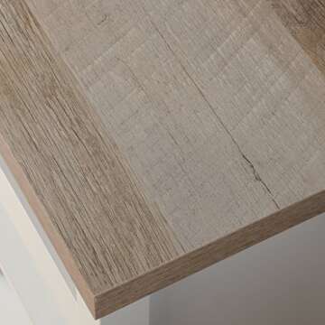 Sauder Adept Storage Storage Credenza/ Pantry Cabinet, Soft White finish