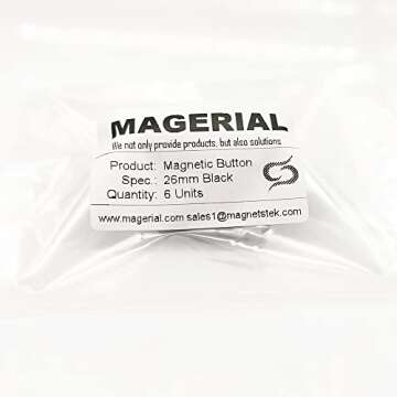 41L Magnetic Coat Buttons for Easy Fastening and Style