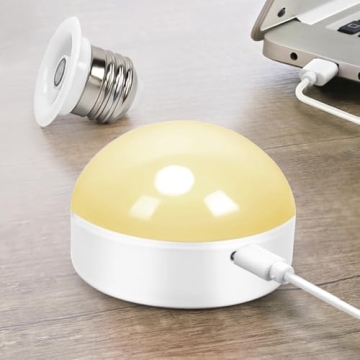 BLUEYE Rechargeable Light Bulbs with Remote Control