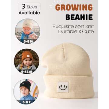 FURTALK Warm Baby Beanie Knitted Hats for Boys and Girls