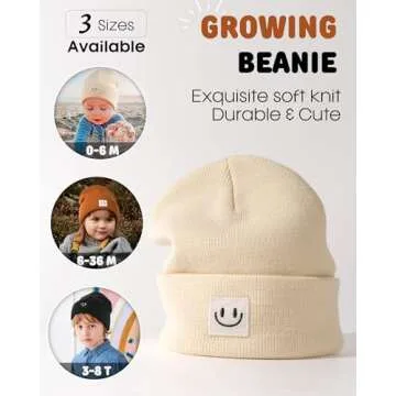 FURTALK Warm Baby Beanie Knitted Hats for Boys and Girls