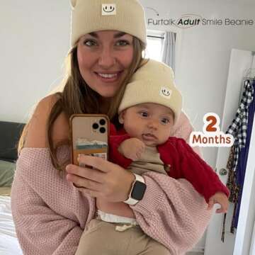 FURTALK Warm Baby Beanie Knitted Hats for Boys and Girls