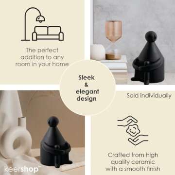 KeerShop Home Decor Accents, Aesthetic Shelf Decor, Coffee Table Books Decor, Bookshelf Neutral Decor, Japandi Modern Decorative Object, Entryway Table Decor, Boho Living Room Decor