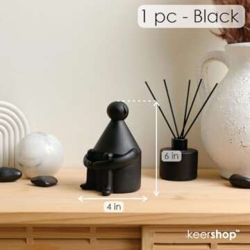 KeerShop Home Decor Accents, Aesthetic Shelf Decor, Coffee Table Books Decor, Bookshelf Neutral Decor, Japandi Modern Decorative Object, Entryway Table Decor, Boho Living Room Decor