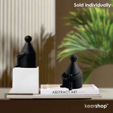 KeerShop Home Decor Accents, Aesthetic Shelf Decor, Coffee Table Books Decor, Bookshelf Neutral Decor, Japandi Modern Decorative Object, Entryway Table Decor, Boho Living Room Decor