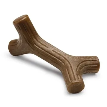 Benebone Bacon Stick - Durable Dog Chew Toy with Real Bacon for Aggressive Chewers, Made in USA