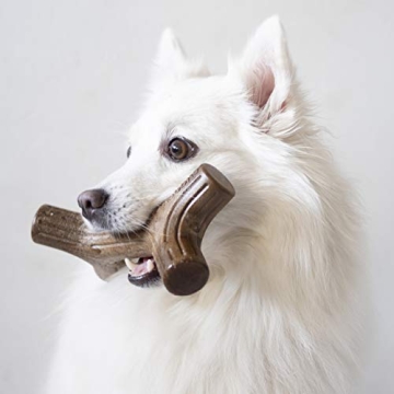 Benebone Bacon Stick Durable Dog Chew Toy for Aggressive Chewers
