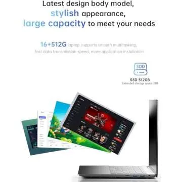 MALLRACE 2025 Laptop with Intel N150 Processor and Full HD