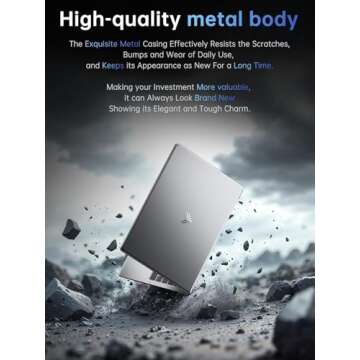 MALLRACE 2025 Laptop with Intel N150 Processor and Full HD