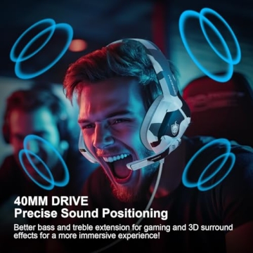 PHOINIKAS Gaming Headset for Immersive Gaming Experience