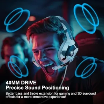 PHOINIKAS Gaming Headset for Immersive Gaming Experience