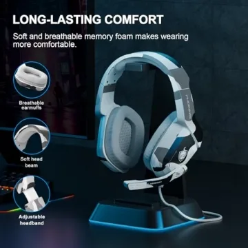 PHOINIKAS Gaming Headset for Immersive Gaming Experience