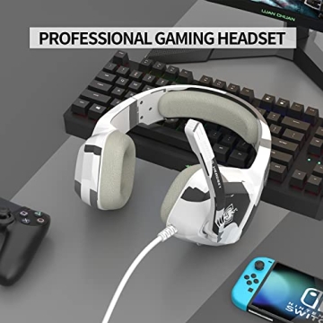 PHOINIKAS Gaming Headset for Immersive Gaming Experience