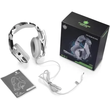 PHOINIKAS Gaming Headset for Immersive Gaming Experience