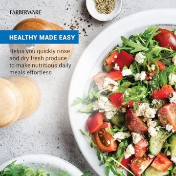 Farberware 3.16 Quart Small Salad Spinner with Bowl