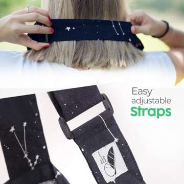 San Francisco Baby Nursing Cover, Breathable 360° Nursing Cover Up, Privacy Breastfeeding Blanket - Premium Black