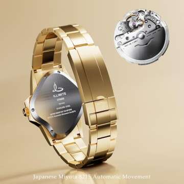 ILLIMITE Men's Automatic Watch with Miyota Movement